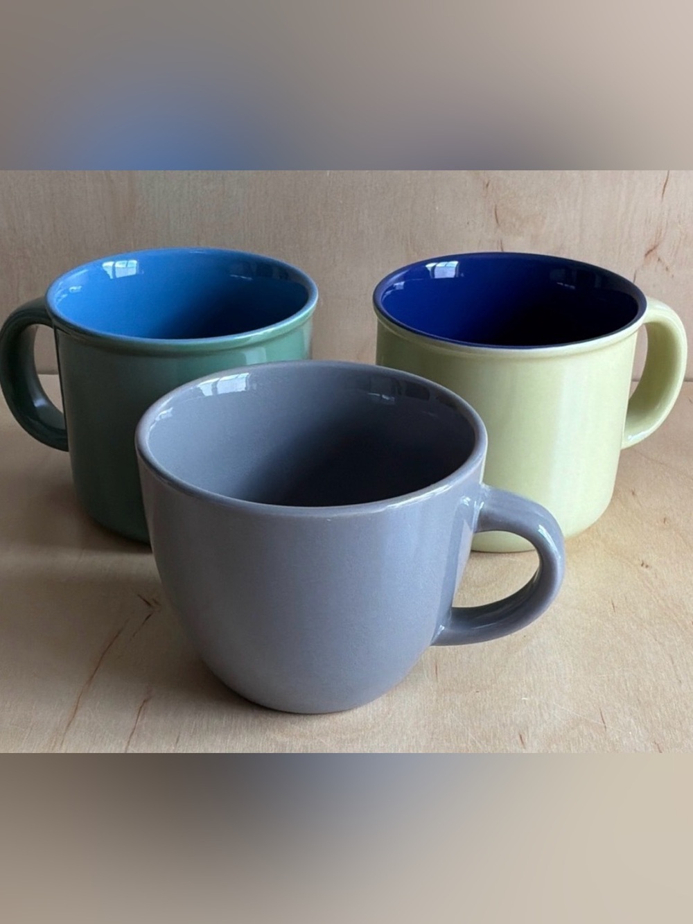 Room Essentials/Threshold Set of 3 Coffee Cups